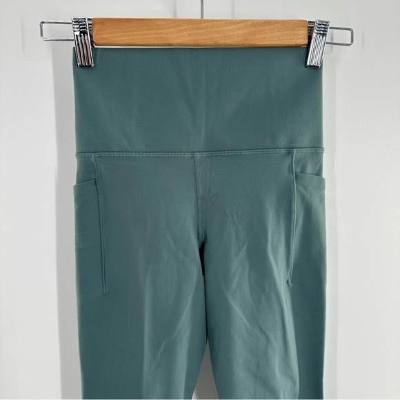 Athleta Salutation High Rise Tight Bali Green - Picture 3 of 9